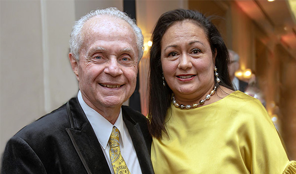 A picture of Ernest and Monica Gambaro